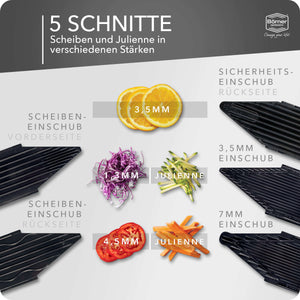 Börner Mandoline V6 ExclusiveLine - Starter Set