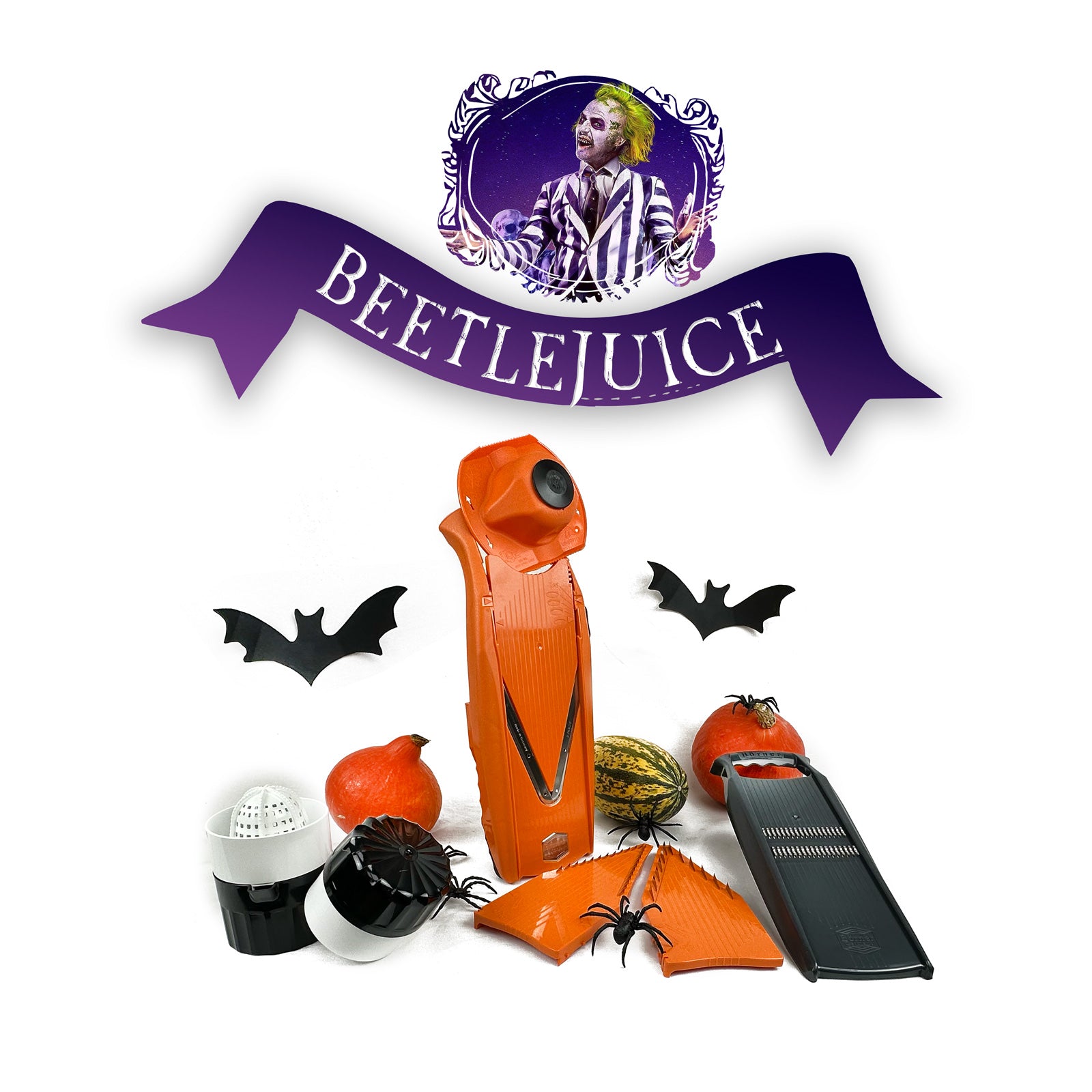 Halloween - Beetlejuice / Oranje-Zwart