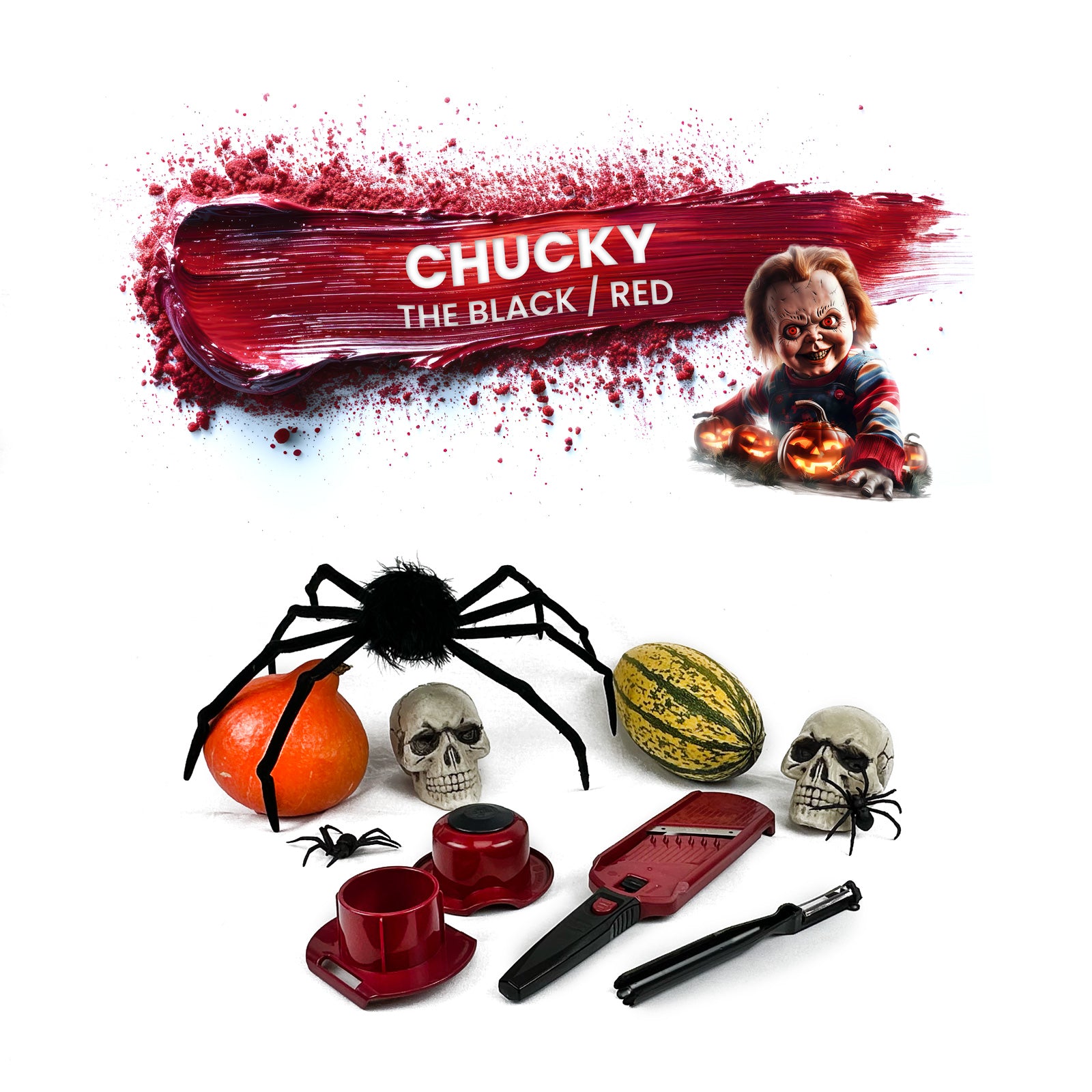 Halloween - Chucky, le Noir/Rouge