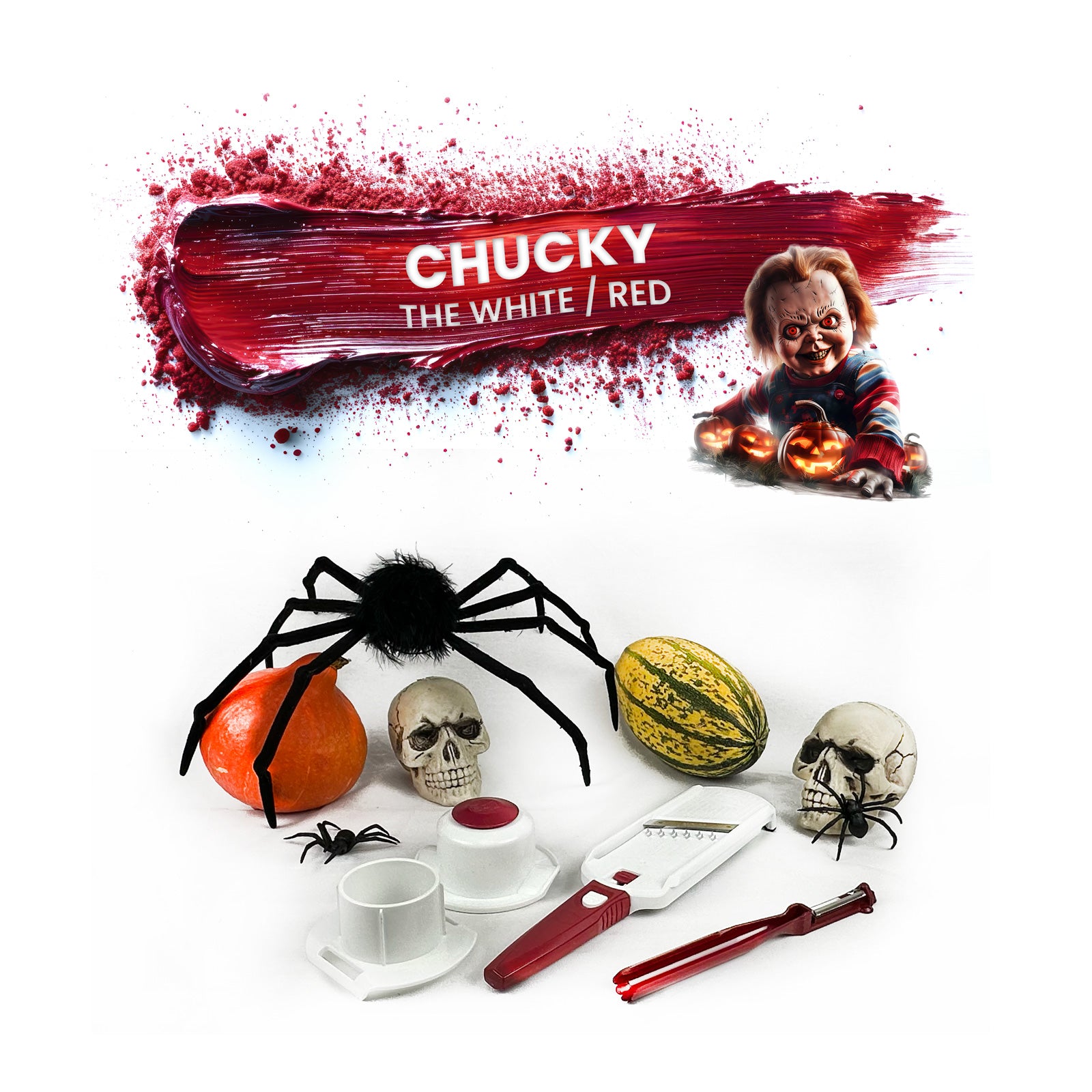 Halloween - Chucky, the White / Red